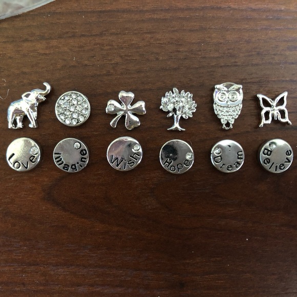 Floating charms locket set✨ - Picture 2 of 6